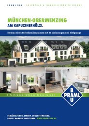 Praml Bau GmbH - Exposee MFH Am Kapuzinerhölzl