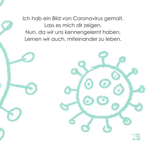 (German ) Coronavirus ist kein Prinz (und auch keine Prinzessin). 