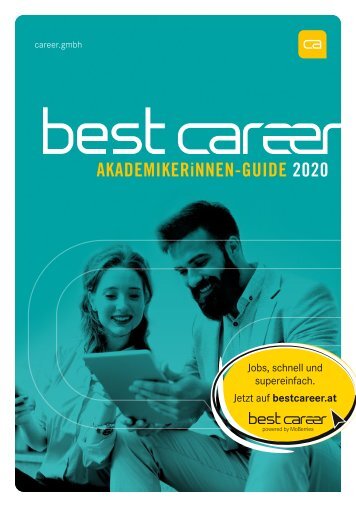 best career AkademikerInnen-Guide 2020