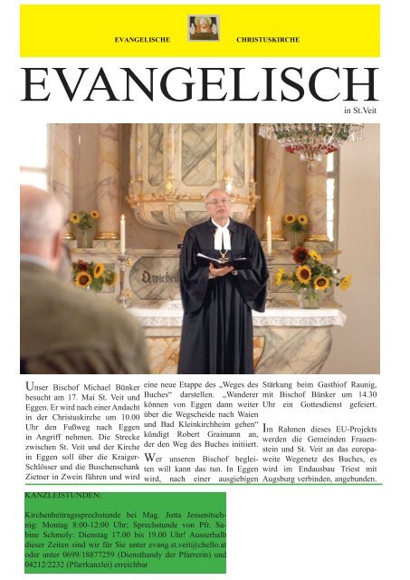 Evangelische Kirchenzeitung-2014 Fruehjahr