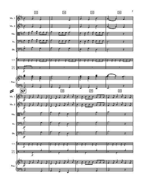 Zare - Interstellar Tarantella strings - Full Score