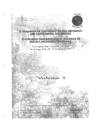 Analisis y Solucion de Estabilizacion de un Deslizamiento con Relleno en Tierra Reforzada, 1999