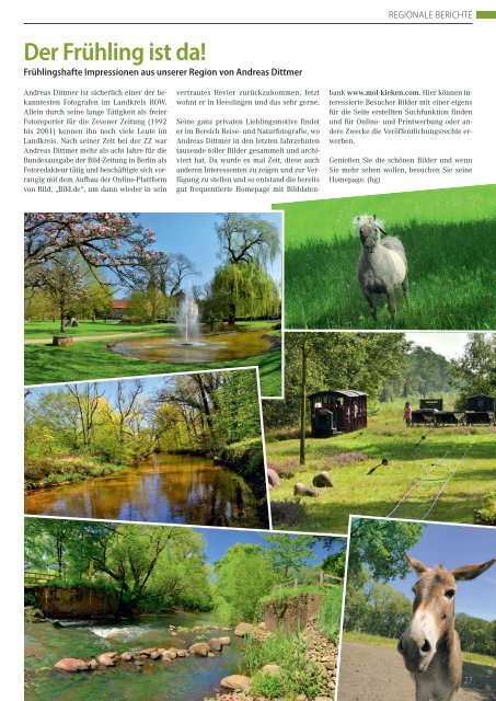 Land & Leben Ausgabe April