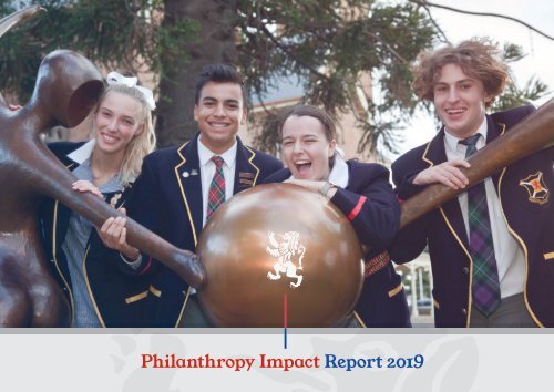 Scotch College Philanthropy Impact Report 2019