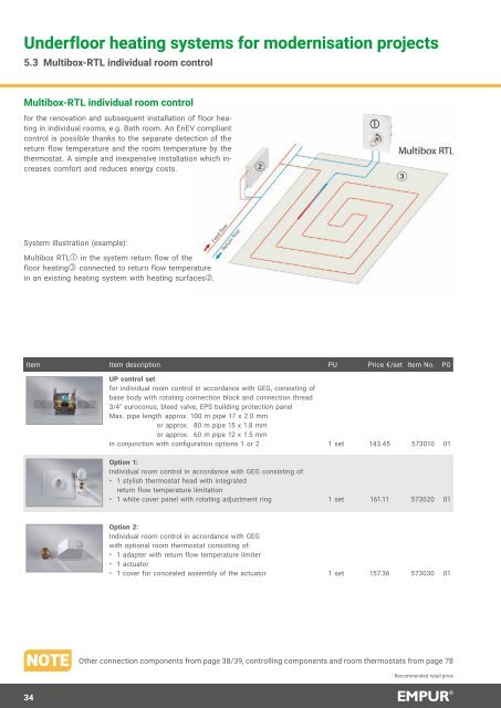 Pricelist 2021/2022