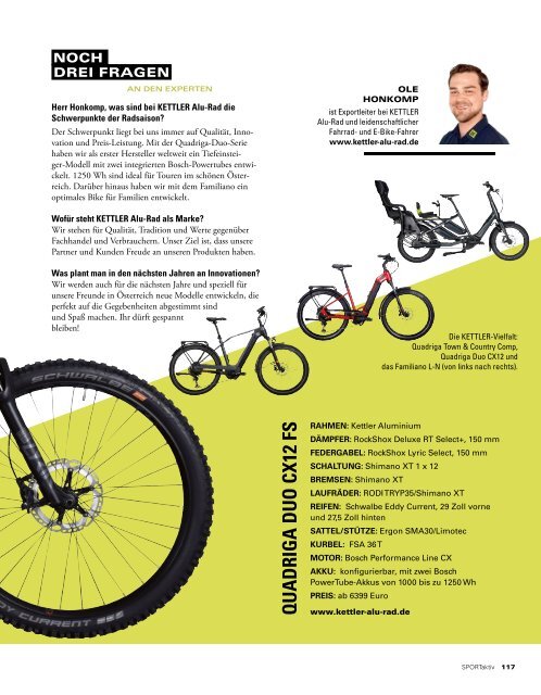 SPORTaktiv Bikeguide 2020