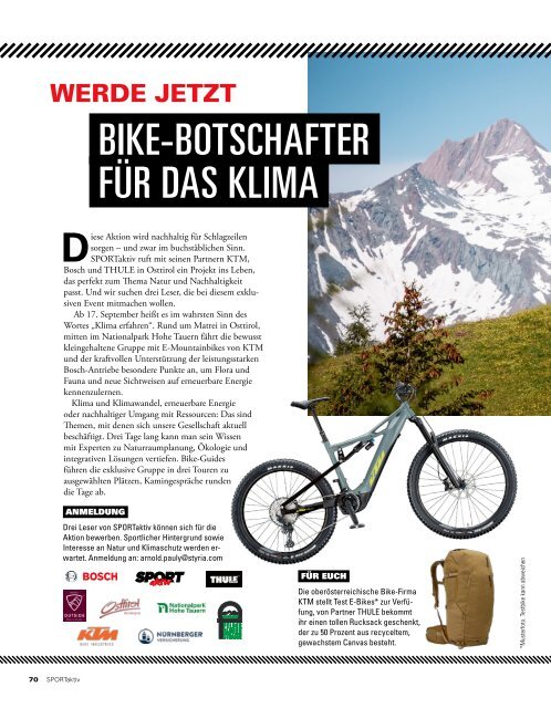 SPORTaktiv Bikeguide 2020