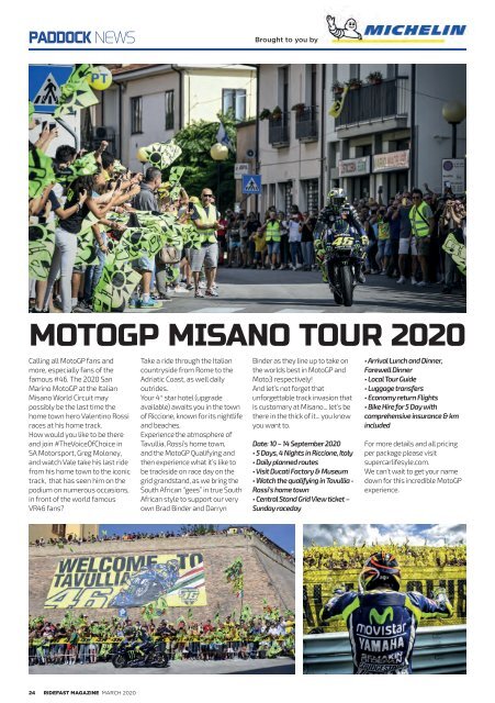 RideFast Magazine March 2020