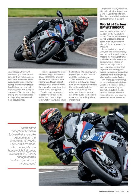 RideFast Magazine March 2020