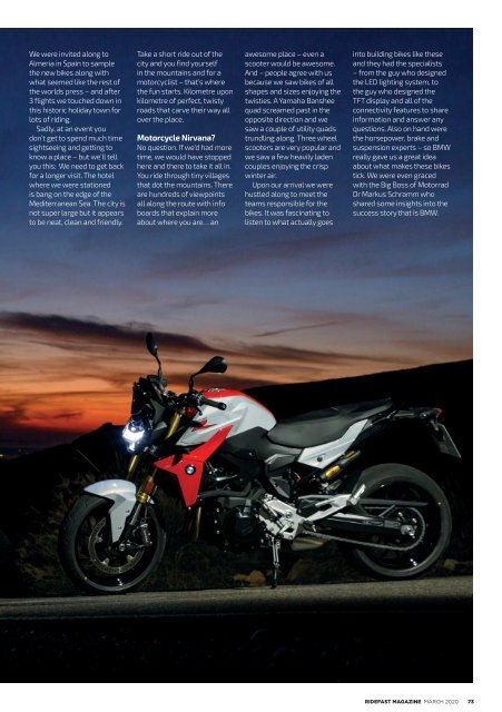 RideFast Magazine March 2020