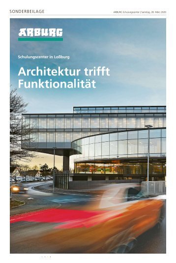 ARBURG - Architektur trifft Funktionalität