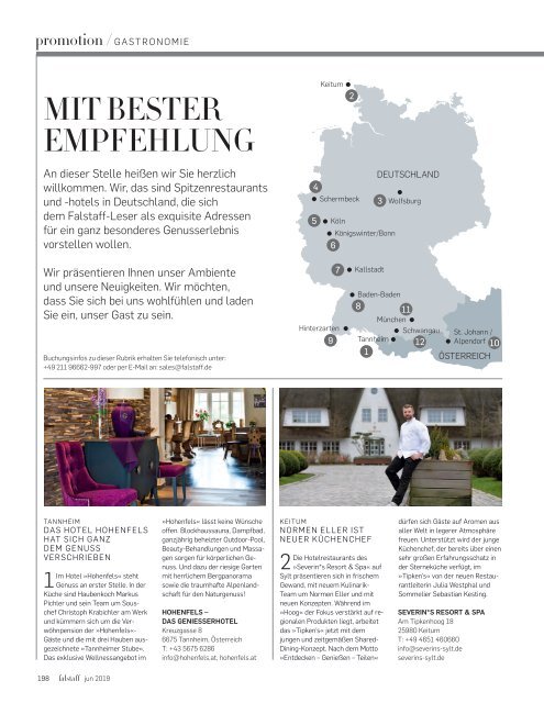 E-Paper | Falstaff Magazin Deutschland 04/2019