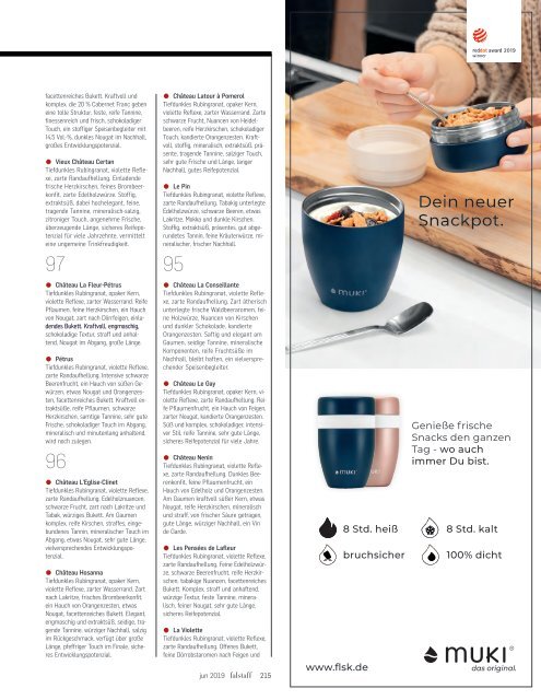 E-Paper | Falstaff Magazin Deutschland 04/2019