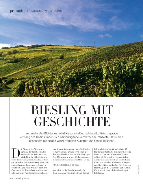 E-Paper | Falstaff Magazin Deutschland 04/2019