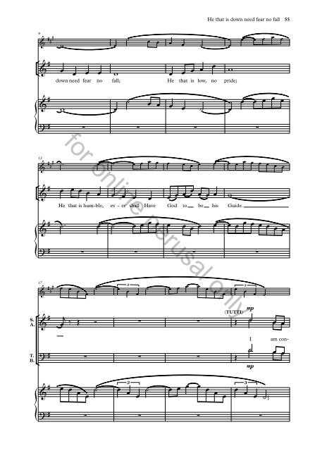 Vaughan Williams for Choirs 1