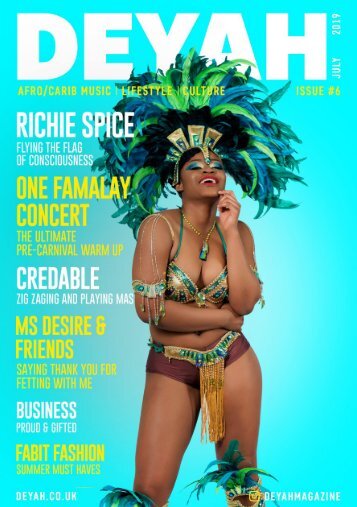 Deyah Magazine Issue #6 July 2019