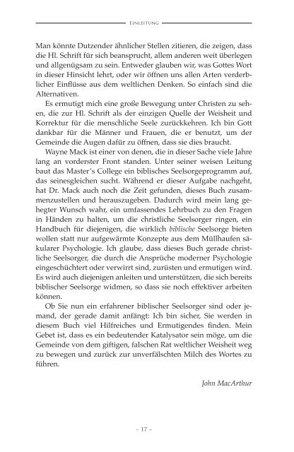 MacArthur & Mack: Biblische Seelsorge