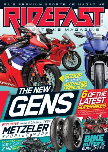 RideFast Magazine April 2020 issue