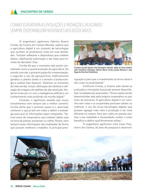 Revista Coamo edição Março de 2020