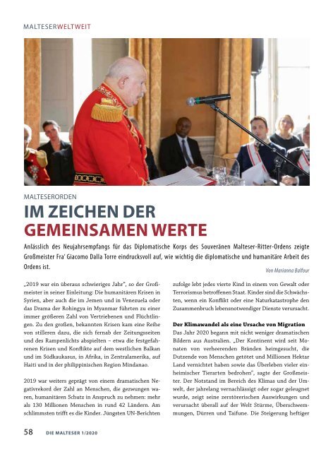 Die Malteser-Zeitung 1/2020