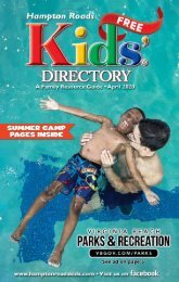 Hampton Roads Kids' Directory: April Issue