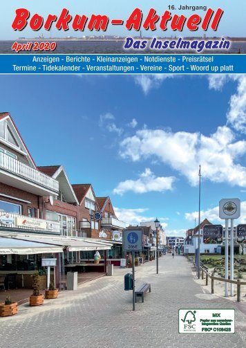 April 2020   Borkum-Aktuell - Das Inselmagazin