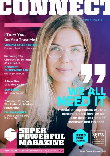 SuperPowerFul Magazine - Issue 1 - Connect