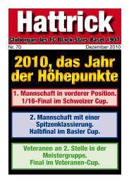 Donatoren-Vereinigung Supporter-Vereinigung - FC Black-Stars Basel