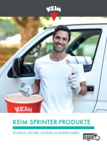 KEIM Sprinterprodukte