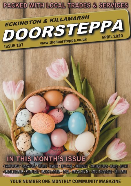 Eckington & Killamarsh Doorsteppa April 20