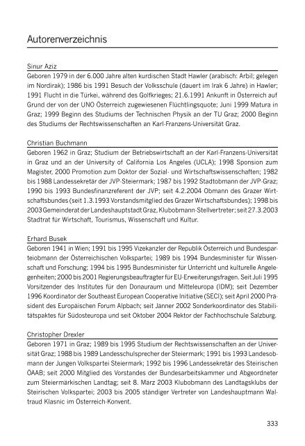 Steirisches Jahrbuch für Politik 2004 - Steirische Volkspartei