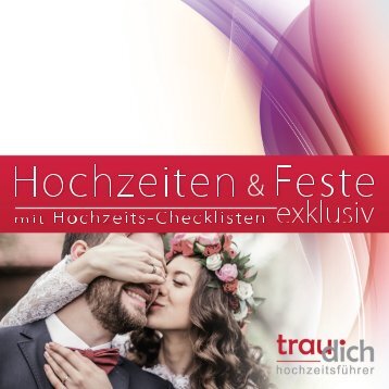 Hochzeitsführer "Hochzeiten & Feste exklusiv"