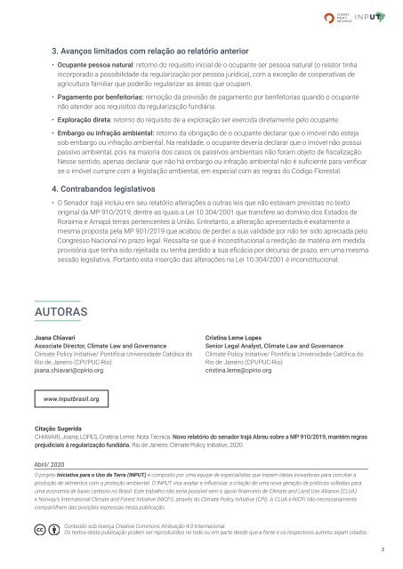 Novo relatório do senador Irajá Abreu sobre a MP 910/2019, mantém regras prejudiciais à regularização fundiária