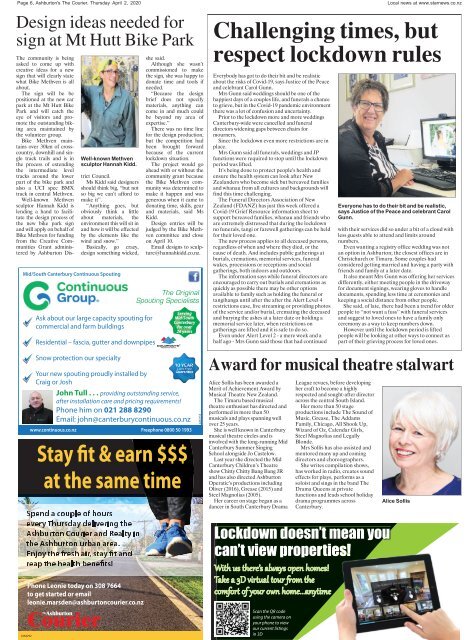 Ashburton Courier: April 02, 2020