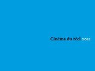 Programme Cinéma du Réel 2011 - Chris Marker