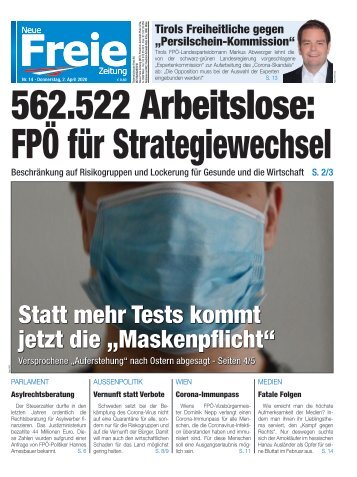 562.522 Arbeitslose: FPÖ für Strategiewechsel