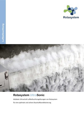 Rotasystem UltraSonic Luftbefeuchtung