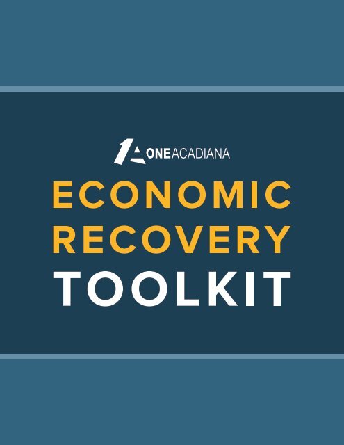 Economic Recovery Toolkit 