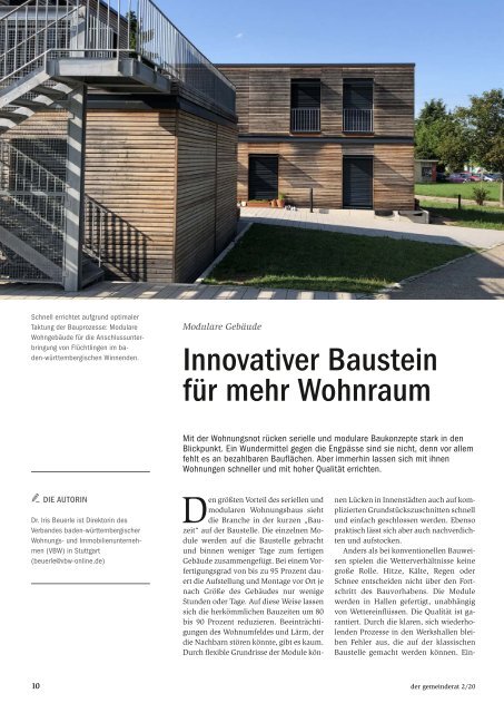 der gemeinderat_Ausgabe 02_2020