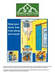 Keep Your Home Free From Damp and Mould