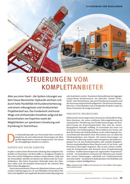 O+P Fluidtechnik 4/2020