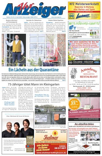 Ihr Anzeiger Itzehoe 14 2020