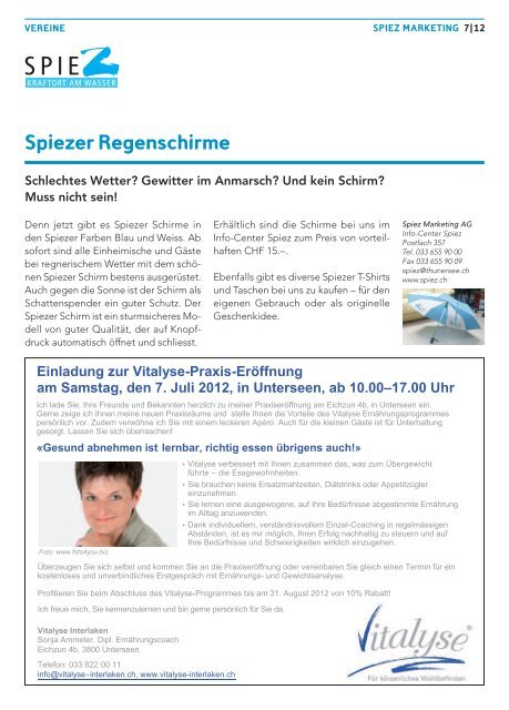 07spiezinfo juli 12 - in Spiez