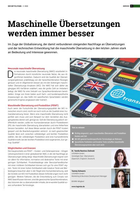 Der Mittelstand. Das Unternehmermagazin - 02/2020 | April / Mai 2020 - Bedrohter Handel