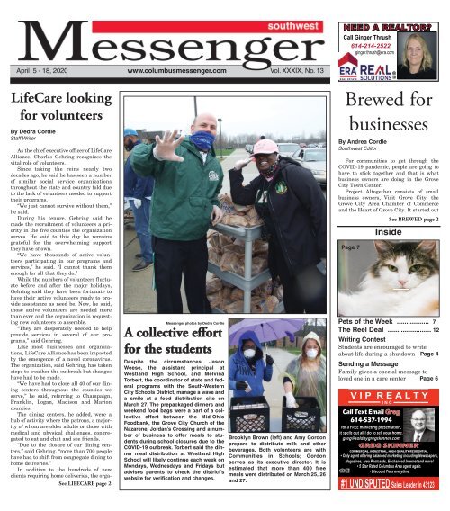 Southwest Messenger - April 5th, 2020