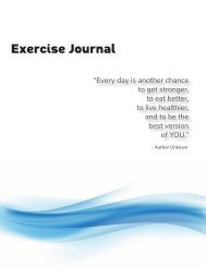 Fin-Exercise Journal