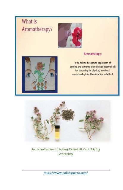 Essential Oil Safety Introduction Workshop. 2_10_2020