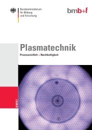 Plasmatechnik - Prozessvielfalt+Nachhaltigkeit - Diener electronic ...