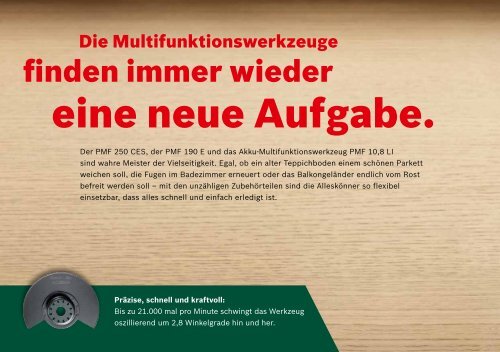 PDF - 10,0 MB - Bosch Elektrowerkzeuge für Heimwerker