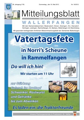 KW 19/2012 - Gemeinde Wallerfangen